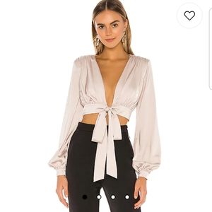 NBD Imogen top in champagne